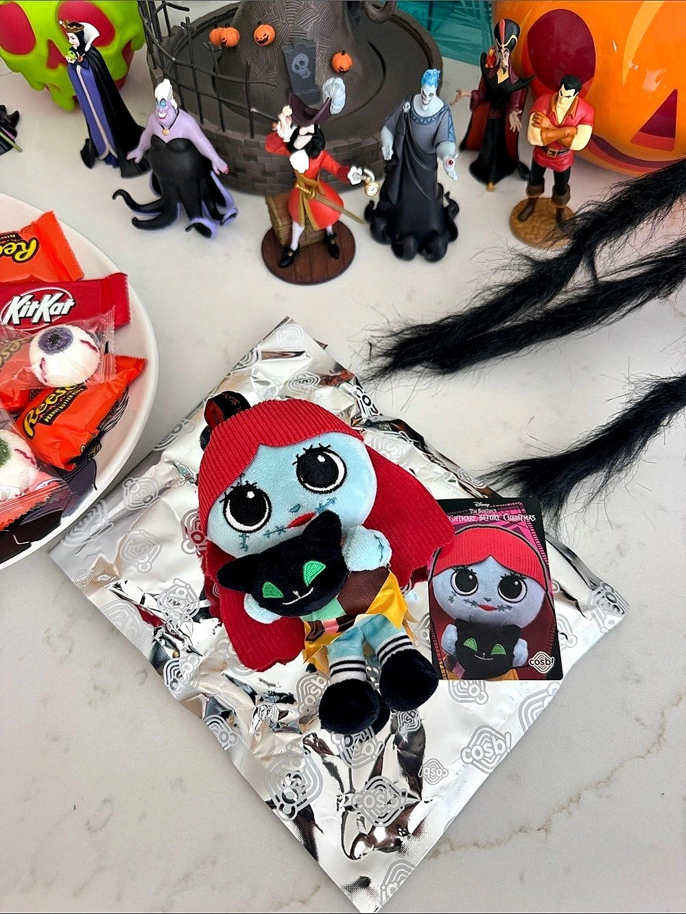 Hot Toys Cosbi Plush Keychain Sally Tim Burton Nightmare Before Christmas